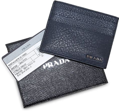 prada 2mc223|Saffiano leather card holder .